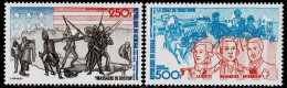 SENEGAL 1975 Mi 577-578 BICENTENARY OF AMERICAN REVOLUTION MINT STAMPS ** - Us Independence