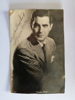 Attori Cantanti Tyrone Power Autografo - Entertainers