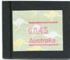 AUSTRALIA - 1985  45c  FRAMA  KANGAROO  NO POSTCODE  MINT NH - Viñetas De Franqueo [ATM]