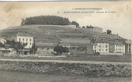 ARDECHE, St Agrève, Haute Ville, Avenue De La Gare - Saint Agrève