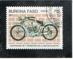 BURKINA  FASO   1985  Y.T. N° 654  Oblitéré  Frais De Gestion Compris - Burkina Faso (1984-...)