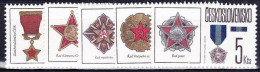 ** Tchécoslovaquie 1987 Mi 2897-2901 (Yv 2709-13), (MNH)** - Unused Stamps