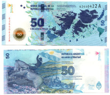 Argentina 50 Pesos ND2015 Falkland Islands Sovereignty Commemorative UNC P-362 - Argentinië