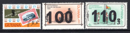 Guyana 1981 Officials - Overprints Short Set HM (SG O24-O26) - Guyane (1966-...)