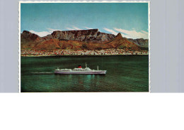 Outward Bound, The Mailship Leaving The Cap, Table Mountain And Lion's Head - Sud Africa