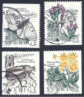 Schweden, 1987, Michel-Nr. 1423-1426, Gestempelt - Usados