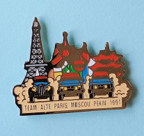 Pin's Paris Moscou Pekin 1991 Tour Eiffel - Rally