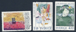 Schweden, 1978, Michel-Nr. 1034-1036, Gestempelt - Gebraucht