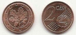 2 Cent, 2005 Prägestätte (A) Vz, Sehr Gut Erhaltene Umlaufmünze - Deutschland