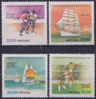 F-EX47567 PORTUGAL MNH 1982 SPORT SAILING SHIP HOCKEY SOCCER FOOTBALL.  - Other & Unclassified