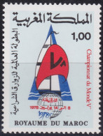 F-EX48286 MAROC MOROCCO MNH 1978 SPORT REGATTA SAILING CHAMPIONSHIP.  - Zeilen