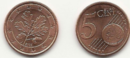 5 Cent, 2005 Prägestätte (J) Vz, Sehr Gut Erhaltene Umlaufmünze - Germany