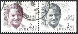 Schweden, 1986, Michel-Nr. 1384-1385 D/D, Gestempelt - Usados