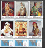 ROMANIA - 1971 - BALKANFILA - QUADRI AUTORI VARI - SERIE 6 VALORI -  NUOVA  MNH**(YVERT 2608\13 - MICHEL 2931\6) - Nuevos