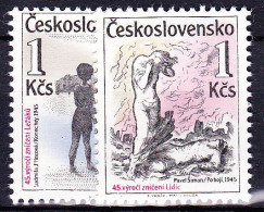 ** Tchécoslovaquie 1987 Mi 2916-7 (Yv 2727-8), (MNH)** - Unused Stamps