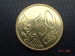 Pièce De Monnaie  50 Cent  Euros  Chypre - Cyprus