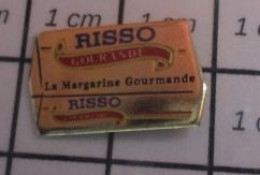 816A Pin's Pins / Beau Et Rare / ALIMENTATION / RISSO LA MARGARINE GOURMANDE Tu Parles ! - Levensmiddelen