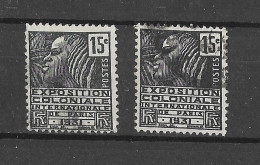 VARIETE DE COULEUR N° 270 (clair / Foncé)  OBLITERE - Used Stamps
