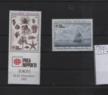 Französisch Polynesien Michel Cat.No. Mnh/**  593/594 - Unused Stamps