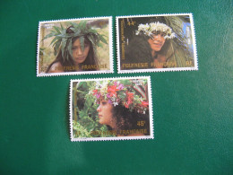 P0LYNESIE YVERT POSTE ORDINAIRE N° 205/207 TIMBRES NEUFS ** LUXE - MNH - SERIE COMPLETE - COTE 4,70 EUROS - Neufs