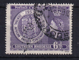 Southern Rhodesia: 1953   Rhodes Centenary Exhibition   Used  - Zuid-Rhodesië (...-1964)