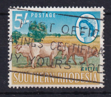 Southern Rhodesia: 1964   QE II - Pictorial   SG103     5/-    Used  - Rhodésie Du Sud (...-1964)