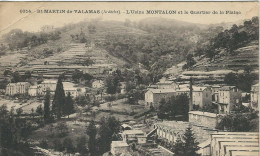 ARDECHE, St Martin De Valamas, L'Usine De Montalon Et Le Quartier De La Plaine - Saint Martin De Valamas