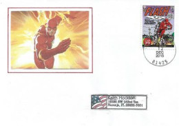 Kid Flash,super-héros, Special Letter Addressed To Florida - Briefe U. Dokumente