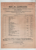 Bon De Commande 1934 Vélomoteur - 1900 – 1949