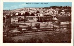 Amplepuis Vue Générale Gare Station Rhône 69550 Cpa Tardive Non Ecrite Au Dos TB.Etat - Amplepuis