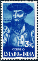 Portuguese India - 1948 - Historical Portraits - Vasco Da Gama - MNH - India Portuguesa