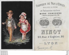 CHROMOS. Fabrique De Pain D'Epices "Ninot"  (Lyon)  Jeune Couple...S3418 - Altri & Non Classificati