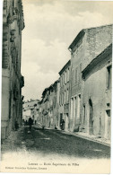 11 - LIMOUX. Ecole Supérieure De Filles. - Limoux