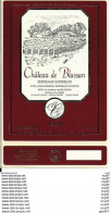 ETIQUETTES DE VIN.  Château DE BLASSAN 1994 (Bordeaux).  Maïté Et Guy Cenni. 0.75cl. ..G957 - Bordeaux