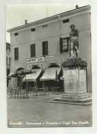 BRESCELLO - MONUMENTO A PASQUINO E CAFFE' DON CAMILLO  - VIAGGIATA FG - Reggio Nell'Emilia