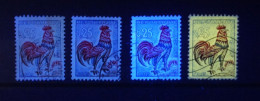 YT N° 1331d Fluo + Autres - Unused Stamps