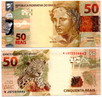 Brazil 50 Reals ND 2010 P-256 UNC - Brazil