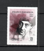ITALIA :  Franco  Basaglia - 1 Val.  MNH**  -  11.03.2024 - 2021-...: Mint/hinged