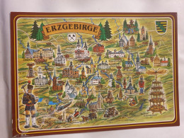 Erzgebirge - Carte Geografiche