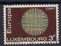 LUXEMBOURG  EUROPA    N°   757    OBLITERE - Usati