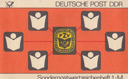 DDR  Markenheftchen SMHD 24 A, Postfrisch **, Mit 10x 2910 Falkenstein, Post-Zeitungsvertrieb 1985 - Carnets