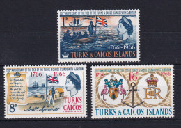 Turks & Caicos Is: 1966   Bicentenary Of 'Ties With Britain'    MNH - Turcas Y Caicos