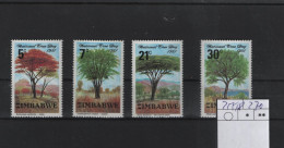 Zimbabwe Michel Cat.No. Mnh/**  255/258 - Zimbabwe (1980-...)