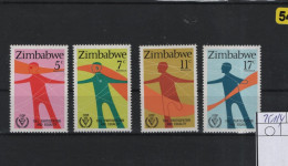 Zimbabwe Michel Cat.No. Mnh/**  251/254 - Zimbabwe (1980-...)