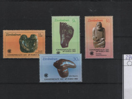 Zimbabwe Michel Cat.No. Mnh/**  272/275 - Zimbabwe (1980-...)