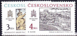 ** Tchécoslovaquie 1987 Mi 2928-9 (Yv 2739-40), (MNH)** - Nuevos