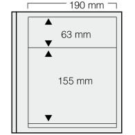 Safe Blankoblätter Dual 619 (5er Pack) Neu ( - Vírgenes