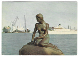 Danemark - Cpenhague - Copenhagen -   The Little Mermaid  In The Subject Of This Bronze Figure   - Lange Linie - Danemark