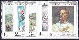 ** Tchécoslovaquie 1987 Mi 2933-7 (Yv 2744-8), (MNH)** - Unused Stamps