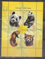 Bulgaria 2010 - Animals: Panda Bears, Mi-Nr. Block 334, MNH** - Ongebruikt